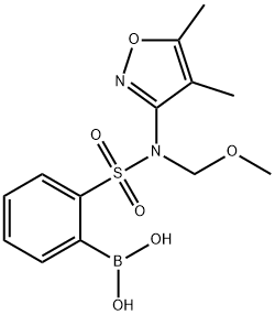 (2-(N-(4,5-dimetyyli-isoksatsol-3-yyli)-N-(metoksimetyyli)sulfamoyyli)fenyyli)boronihappo