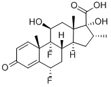 (6a,11b,16a,17a)-6,9-difluori-11,17-dihydroksi-16-metyyli-3-oksoandrosta-1,4-dieeni-17-karboksyylihappo