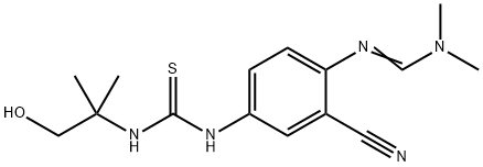 1-(3-syaani-4-((dimetyyliamino)metyleeniamiini).