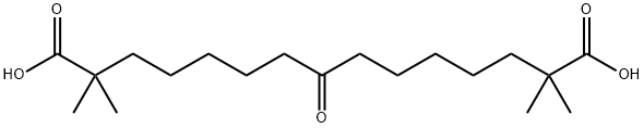 2,2,14,14-tetrametyyli-8-oksopentadekaanidihappo