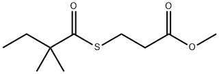 3-[(2,2-dimetyyli-1-oksobutyyli)tio]propaanihapon metyyliesteri