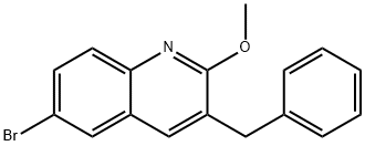 3-bentsyyli-6-bromi-2-metoksikinoliini