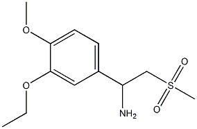 3-etoksi-4-metoksi-alfa-[(metyylisulfonyyli)metyyli]bentseenimetaanimiini